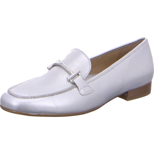 Grey Ara Shoes Kent Gold Women\'s Loafers | ARA478PFS