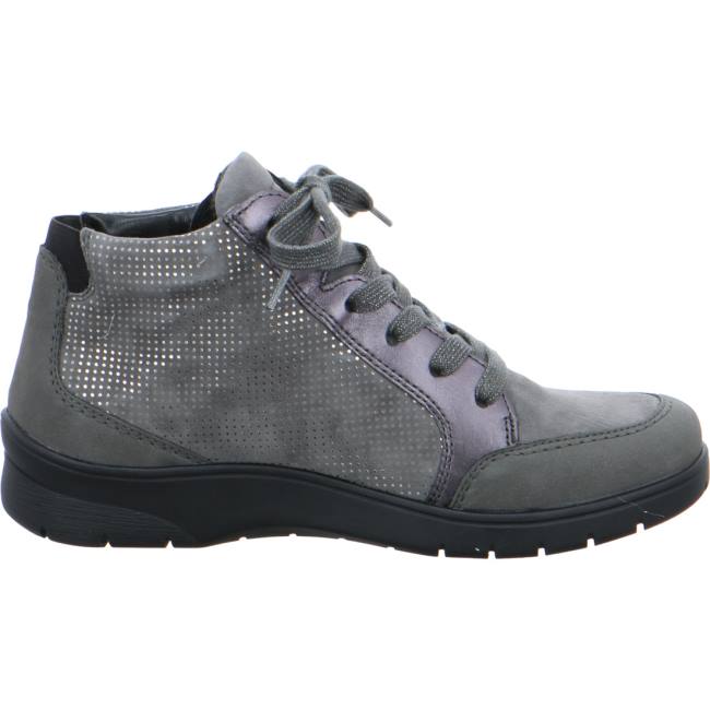 Grey Ara Shoes Lace-ups Meran Women's Boots | ARA450YHS