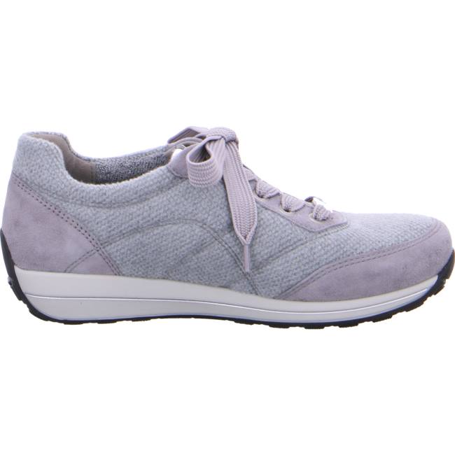 Grey Ara Shoes Lace-ups Osaka Women's Sneakers | ARA821EON