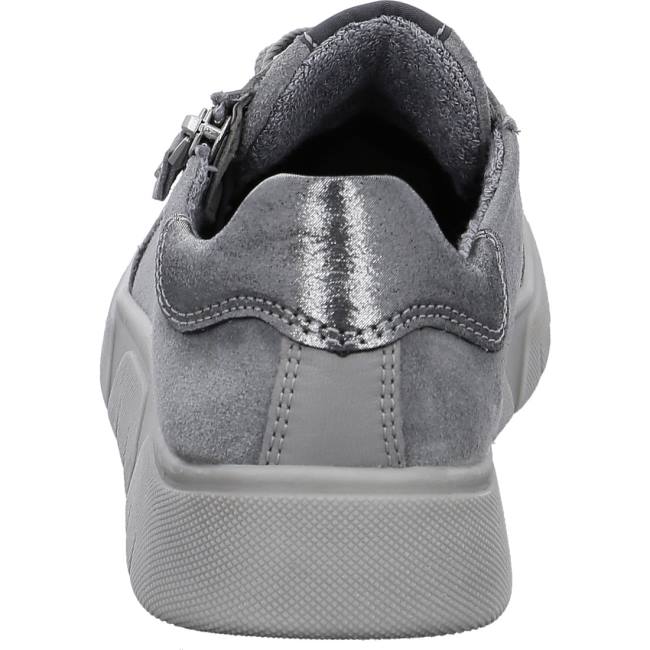 Grey Ara Shoes Lace-ups Rom-sport Oyster Women's Sneakers | ARA396KUS