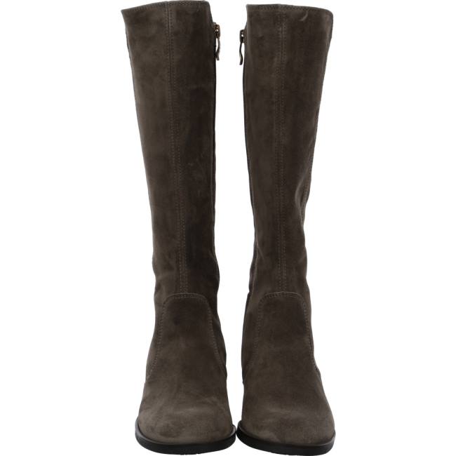 Grey Ara Shoes Long Parker Taiga Women's Boots | ARA190ICK