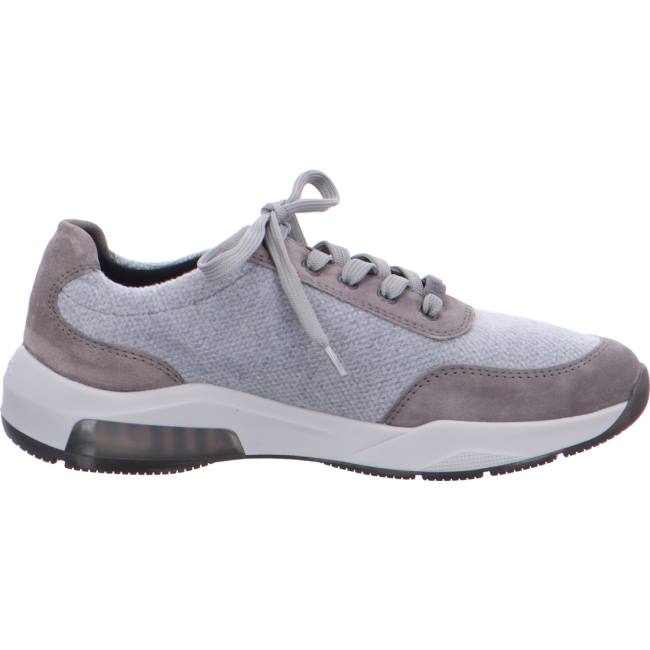 Grey Ara Shoes Los Angeles Men's Sneakers | ARA428WJB