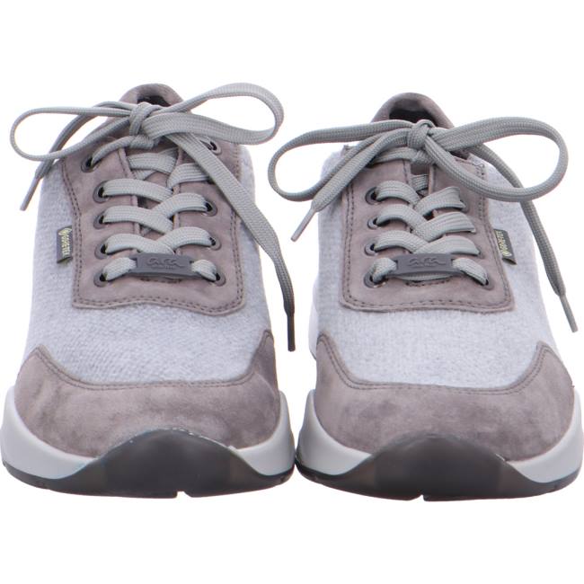 Grey Ara Shoes Los Angeles Men's Sneakers | ARA428WJB