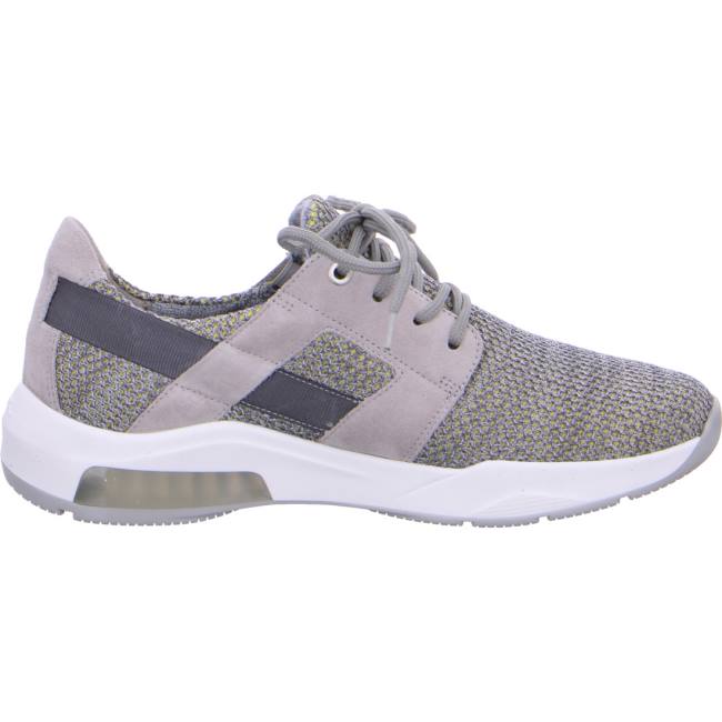 Grey Ara Shoes Los Angeles Men's Sneakers | ARA931YVU