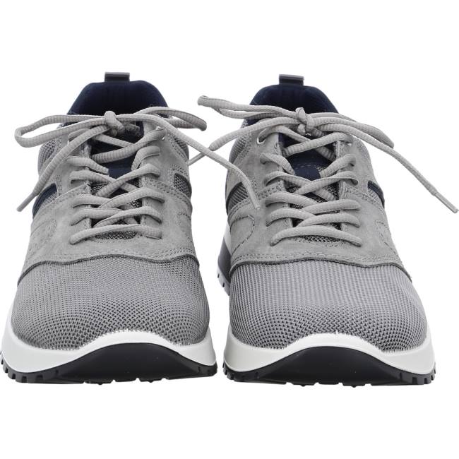 Grey Ara Shoes Matteo Men's Sneakers | ARA245BFO