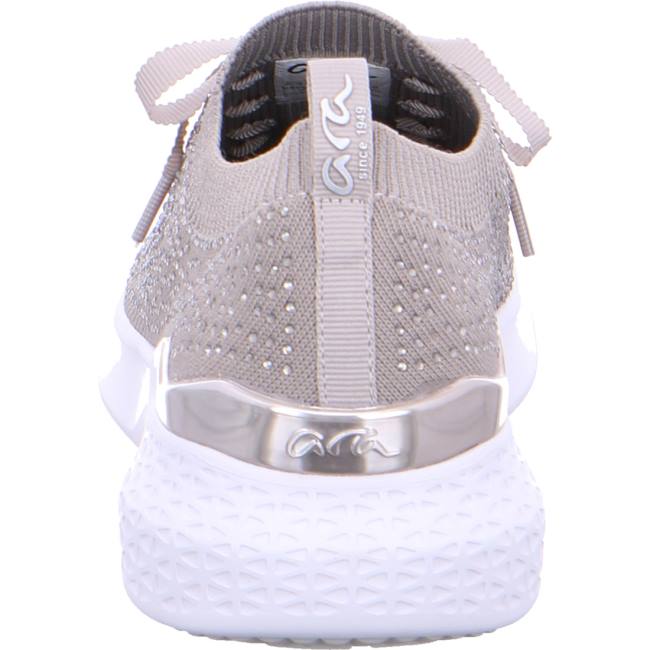 Grey Ara Shoes Maya Oyster Women's Sneakers | ARA720SCJ