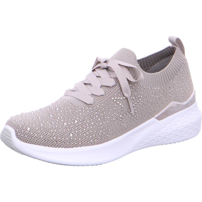 Grey Ara Shoes Maya Oyster Women\'s Sneakers | ARA720SCJ