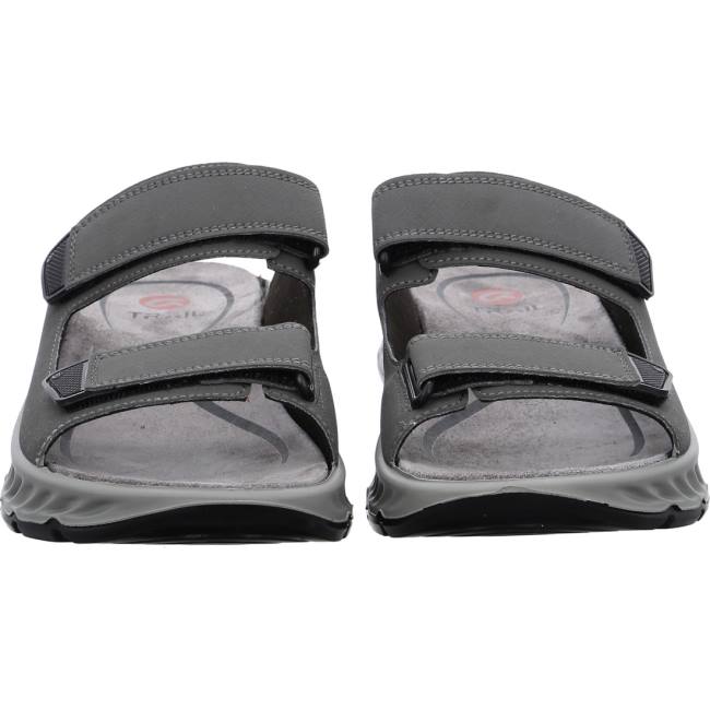 Grey Ara Shoes Mules Elias Men's Sandals | ARA178ZSN