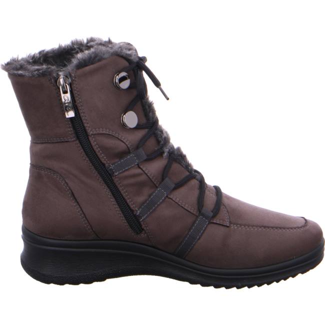 Grey Ara Shoes München Women's Boots | ARA846RQC