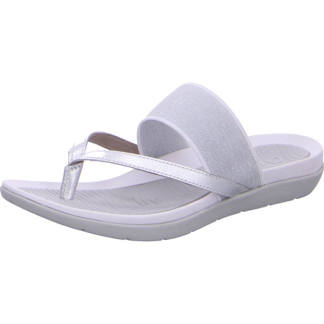 Grey Ara Shoes Nepal Silver Women\'s Mules | ARA724UAC