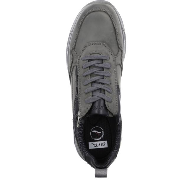 Grey Ara Shoes Nevio Grigio Men's Lace Up Shoes | ARA790CPY