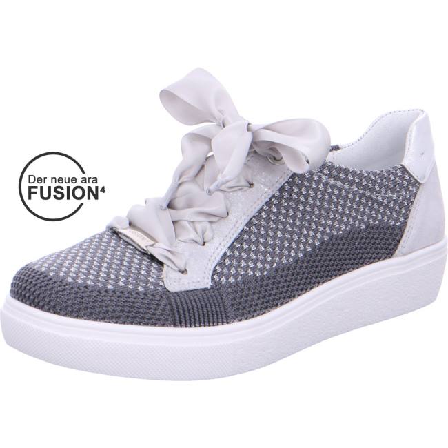 Grey Ara Shoes New York Women's Sneakers | ARA082UON