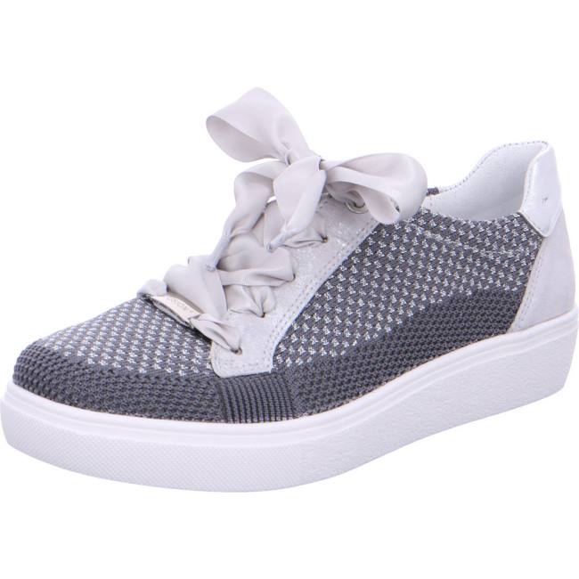 Grey Ara Shoes New York Women\'s Sneakers | ARA082UON