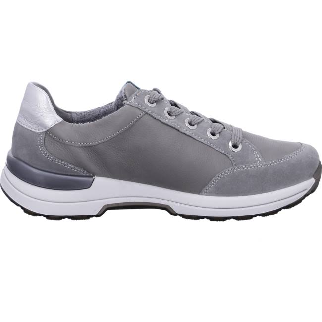 Grey Ara Shoes Noyster Women's Sneakers | ARA425KWX