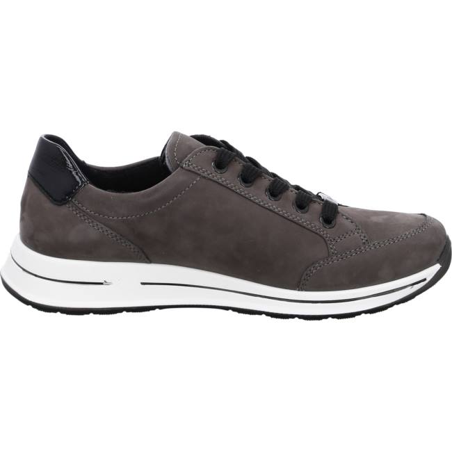 Grey Ara Shoes Osaka Street Women's Sneakers | ARA514NDF