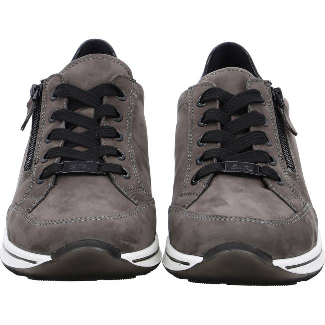 Grey Ara Shoes Osaka Street Women's Sneakers | ARA514NDF