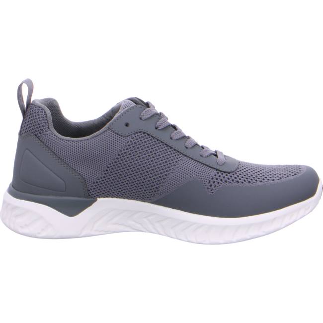 Grey Ara Shoes San Diego Men's Sneakers | ARA918EHX