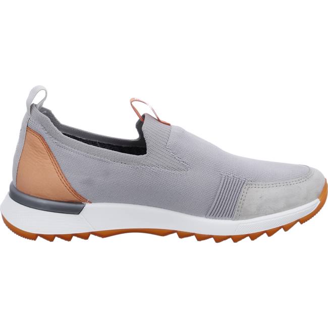 Grey Ara Shoes Venice Women's Loafers | ARA896VCG