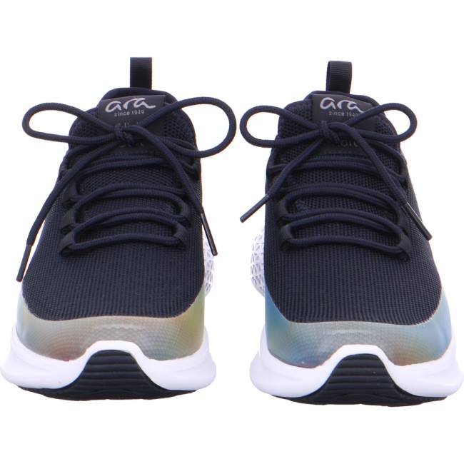 Navy / White Ara Shoes Maya Rainbow Women's Sneakers | ARA839NGB