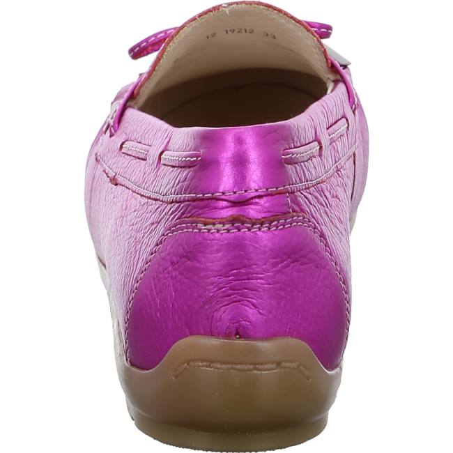 Red Ara Shoes Alabama Pink Women's Loafers | ARA687HUI