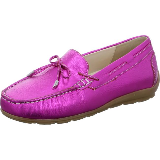 Red Ara Shoes Alabama Pink Women\'s Loafers | ARA687HUI