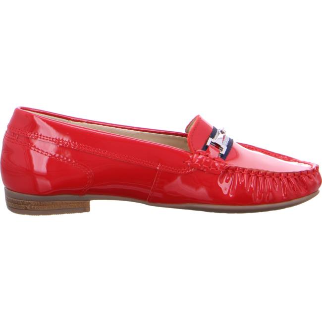 Red Ara Shoes Alabama Women's Loafers | ARA198HWK