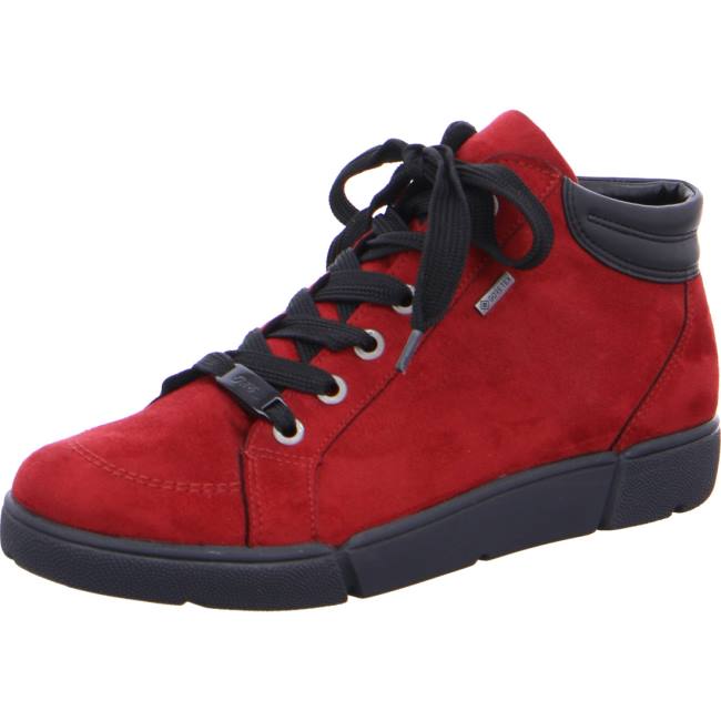 Red Ara Shoes Ankle Rom Women\'s Boots | ARA120YVB