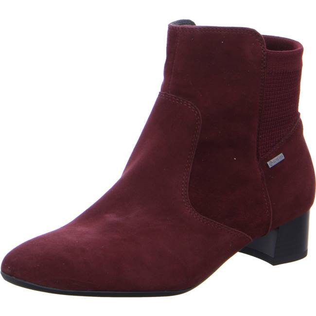 Red Ara Shoes Ankle Vicenza Women\'s Boots | ARA178BSX