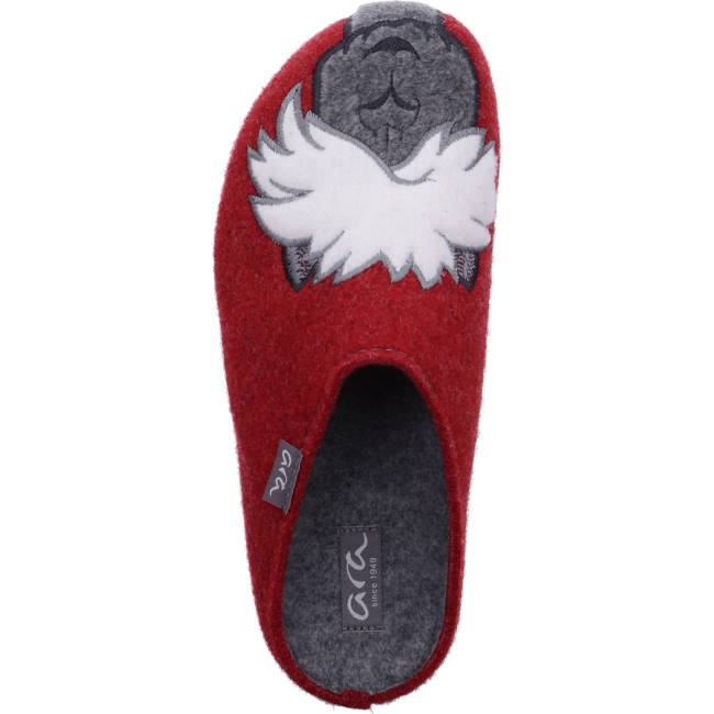 Red Ara Shoes Cosy Women's Slippers | ARA952YVP