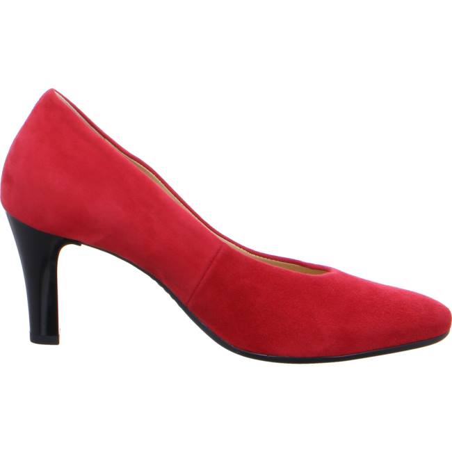 Red Ara Shoes Courts Marseille Women's Pumps | ARA612ZUR