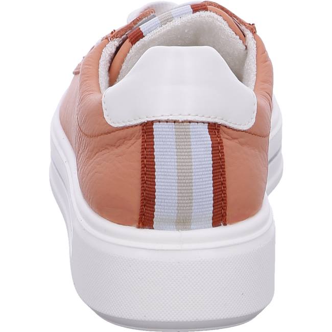 Red Ara Shoes Courtyard Peach Women's Sneakers | ARA601ZPU