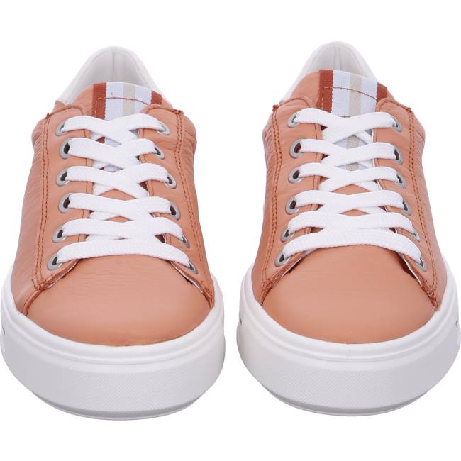 Red Ara Shoes Courtyard Peach Women's Sneakers | ARA601ZPU