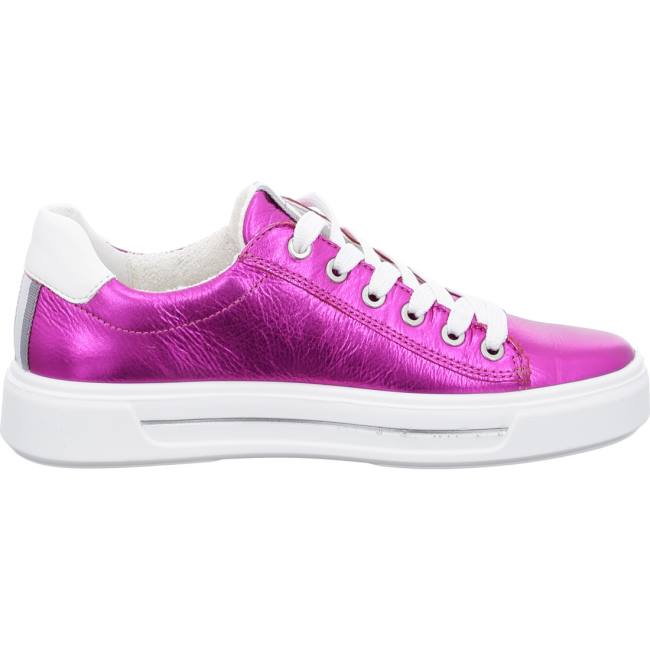 Red Ara Shoes Courtyard Pink Women's Sneakers | ARA970HZV