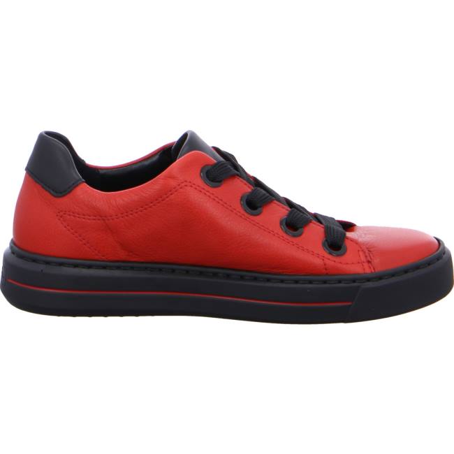 Red Ara Shoes Courtyard Women's Sneakers | ARA249MIV