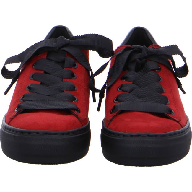 Red Ara Shoes Courtyard Women's Sneakers | ARA356GET