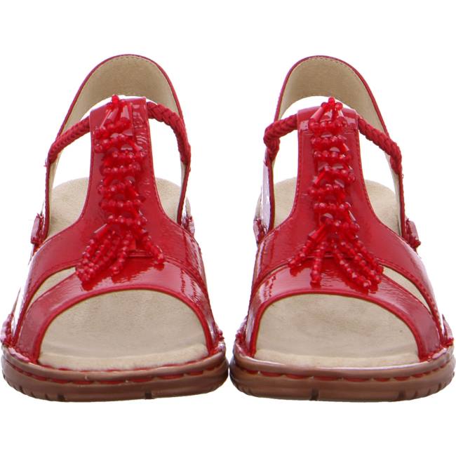 Red Ara Shoes Hawaii Women's Sandals | ARA492HZD