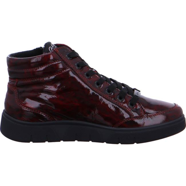 Red Ara Shoes High Top Rom-sport Chianti Women's Boots | ARA891CLM