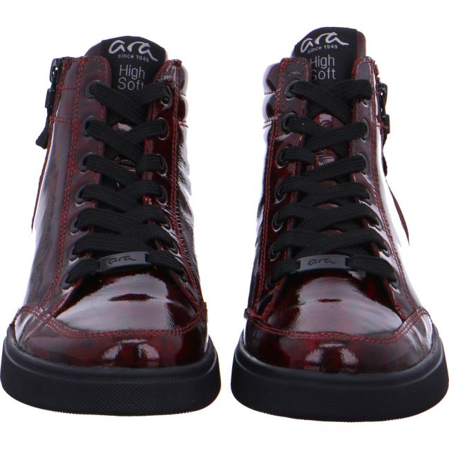 Red Ara Shoes High Top Rom-sport Chianti Women's Boots | ARA891CLM