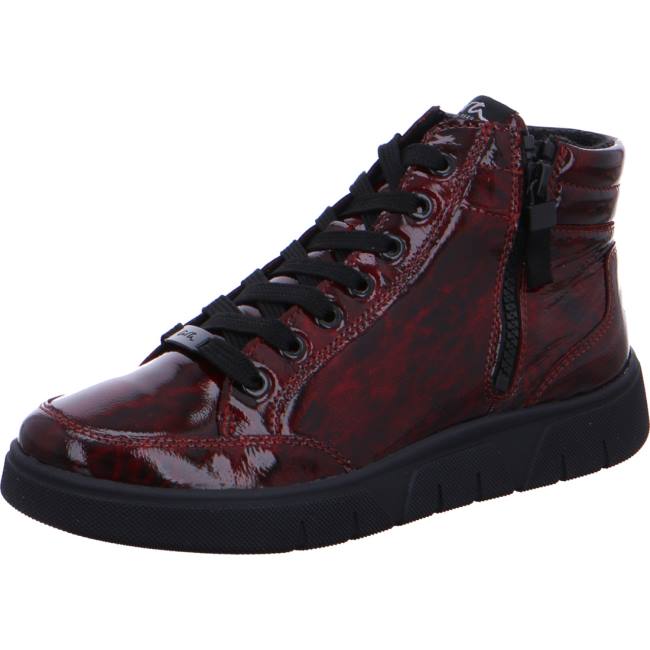 Red Ara Shoes High Top Rom-sport Chianti Women\'s Boots | ARA891CLM