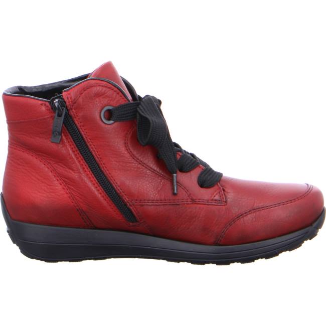 Red Ara Shoes Lace-ups Osaka Women's Boots | ARA317GKB