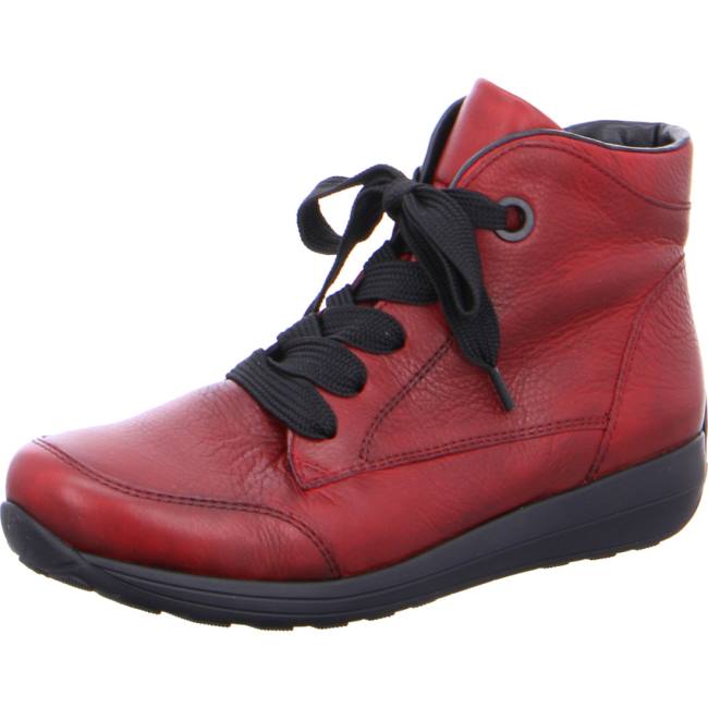 Red Ara Shoes Lace-ups Osaka Women\'s Boots | ARA317GKB