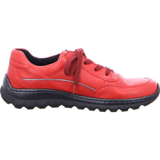 Red Ara Shoes Lace-ups Tampa Women's Sneakers | ARA896YFS