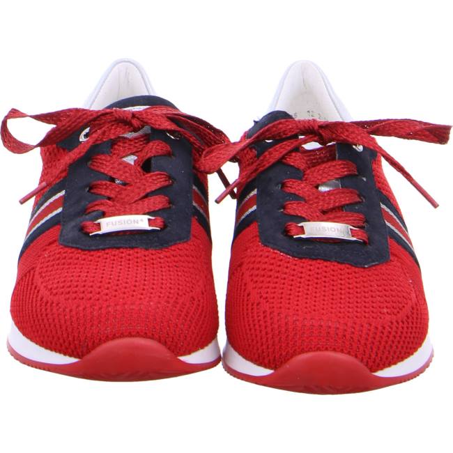 Red Ara Shoes Lissabon Women's Sneakers | ARA584PTA