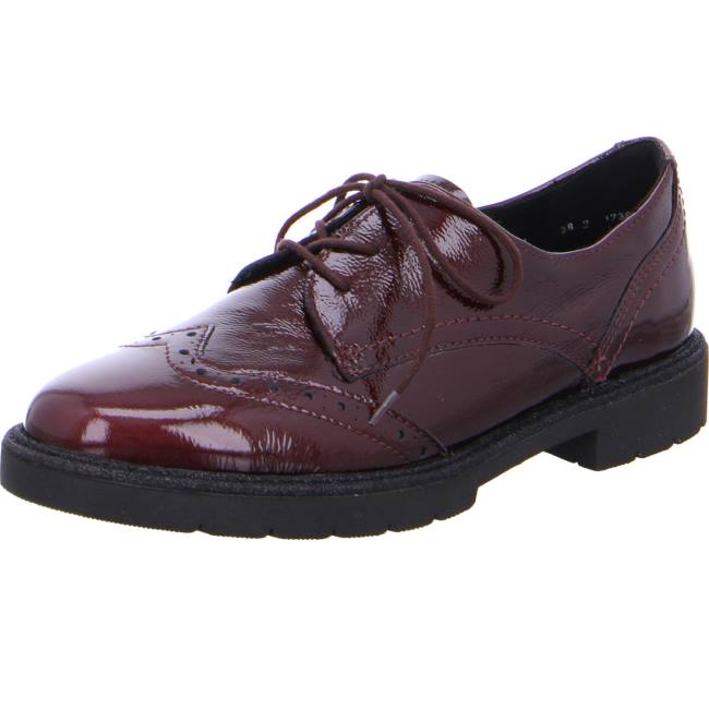 Red Ara Shoes Manchester Women\'s Lace Up Shoes | ARA251VXK