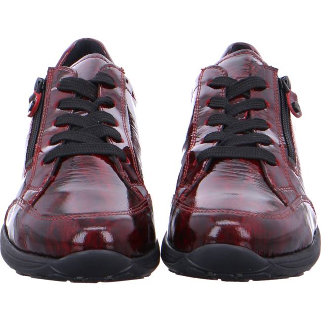 Red Ara Shoes Merano Chianti Women's Sneakers | ARA769FIA