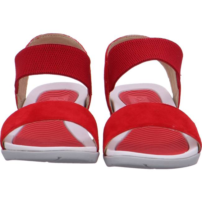 Red Ara Shoes Nepal Women's Sandals | ARA763QLX