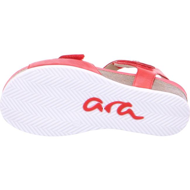 Red Ara Shoes Norderney Flame Women's Sandals | ARA205MFJ