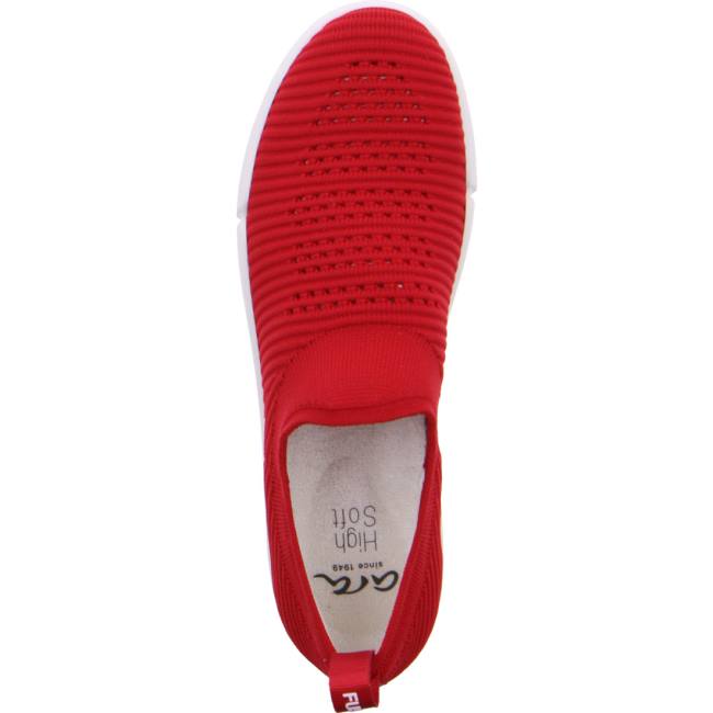 Red Ara Shoes Rom Women's Loafers | ARA657NXY