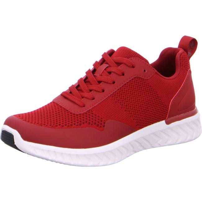 Red Ara Shoes San Diego Men\'s Sneakers | ARA512HNP