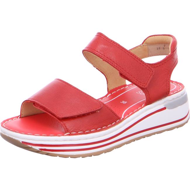 Red Ara Shoes Sapporo Women\'s Sandals | ARA730DXJ